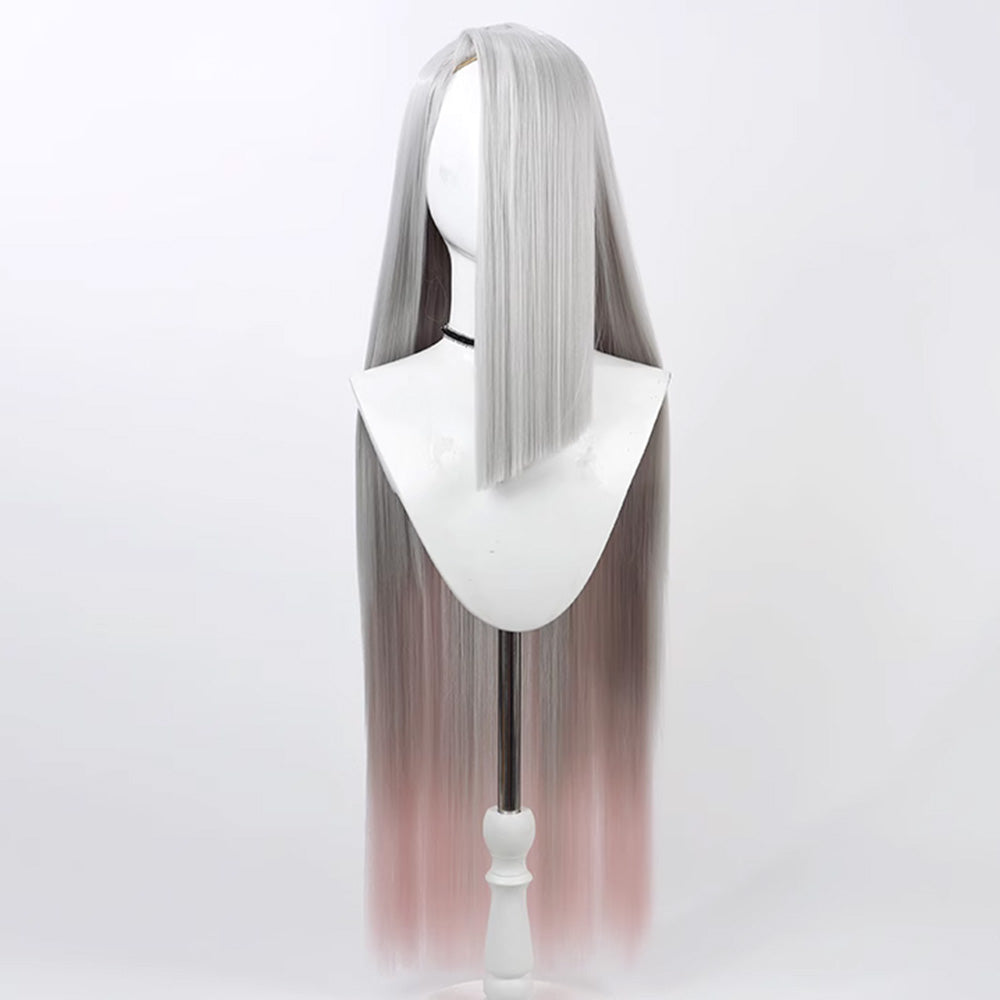 Hazbin Hotel Vaggie Silver Pink Cosplay Wig Wig - Tophatter Daily Deals